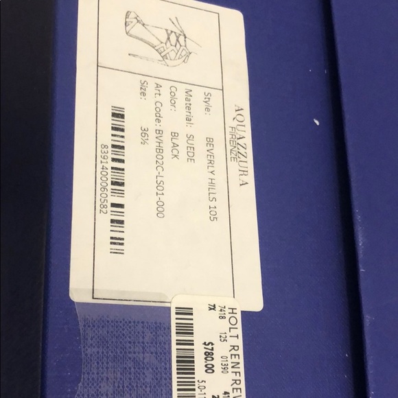 ❌SOLD❌Aquazzura sandals - Picture 4 of 6